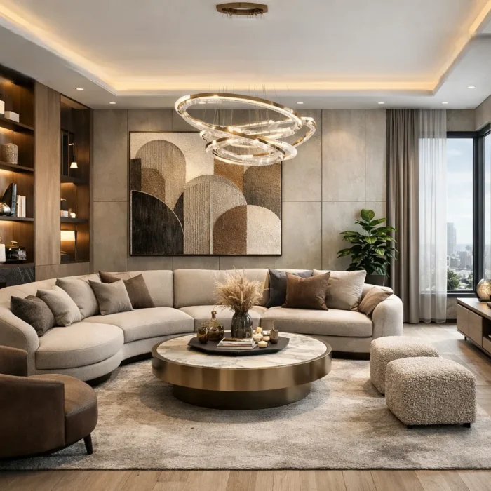 From Concept to Reality Living Room Designs via 3D Rendering Company