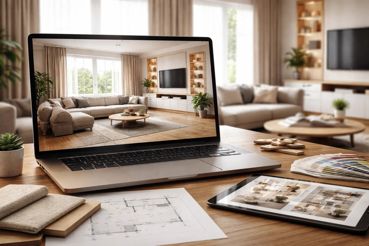 How 3D Visualization Helps Homeowners Visualize Living Room Spaces