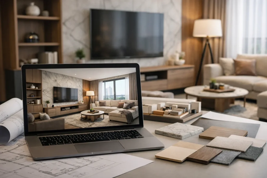 Why 3D Visualizer Services Are Essential for Perfect Living Room Designs