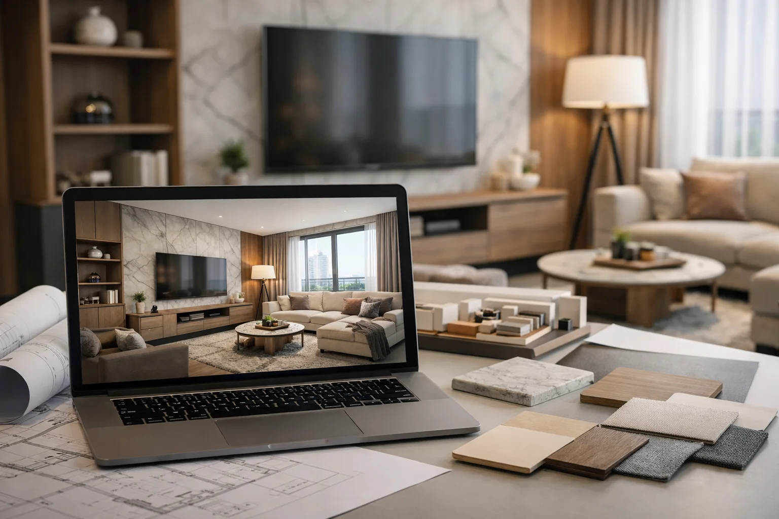 Why 3D Visualizer Services Are Essential for Perfect Living Room Designs