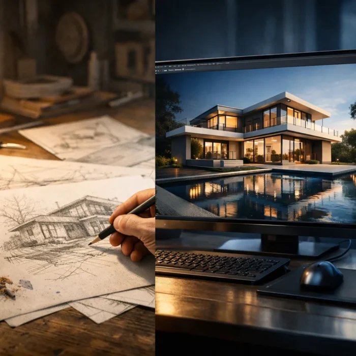 3D Visualization vs Traditional Drawings | Simple Design Guide