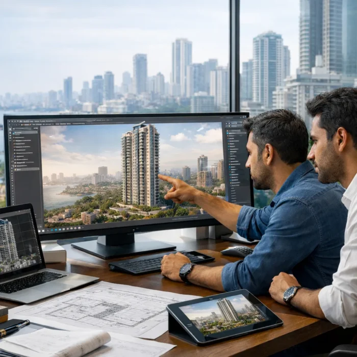 3d architectural visualization studio in Mumbai