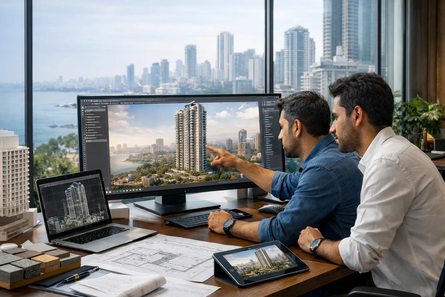 How Mumbai Architects Use 3D Visualization Services