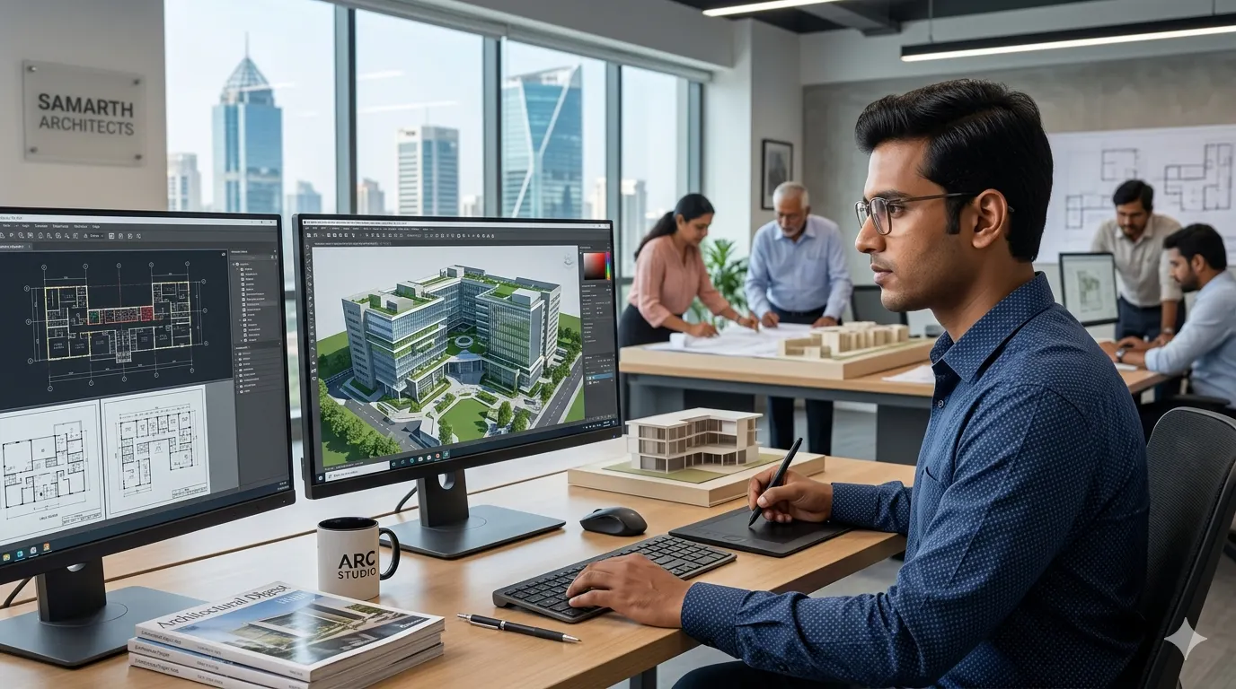 Role of 3D Visualizer in Commercial Architecture Projects