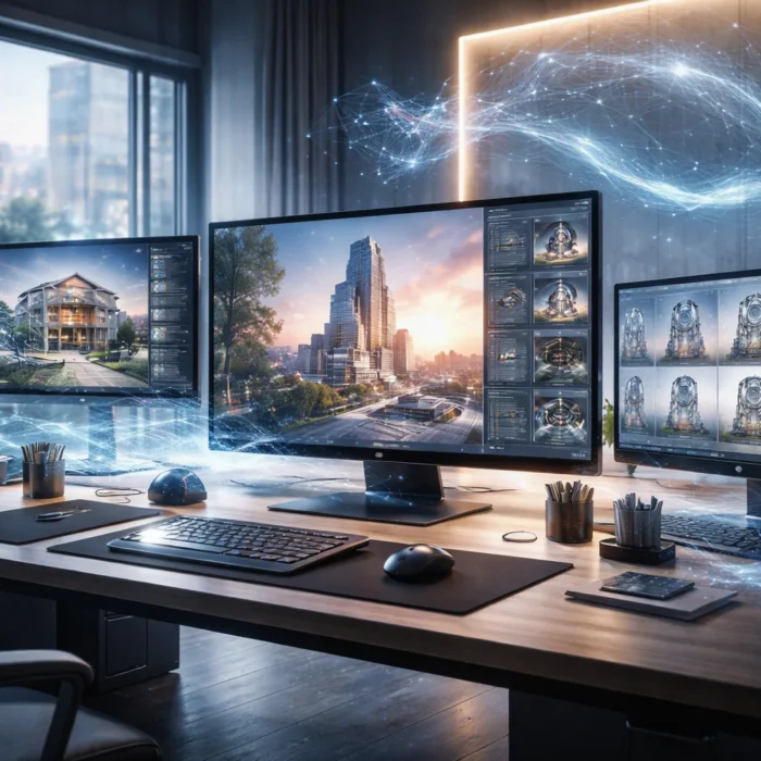 How a 3D Rendering Company is Evolving with AI Technology