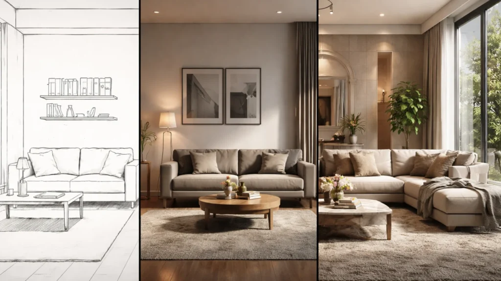 The Evolution of Interior Design Through Architectural Rendering Services
