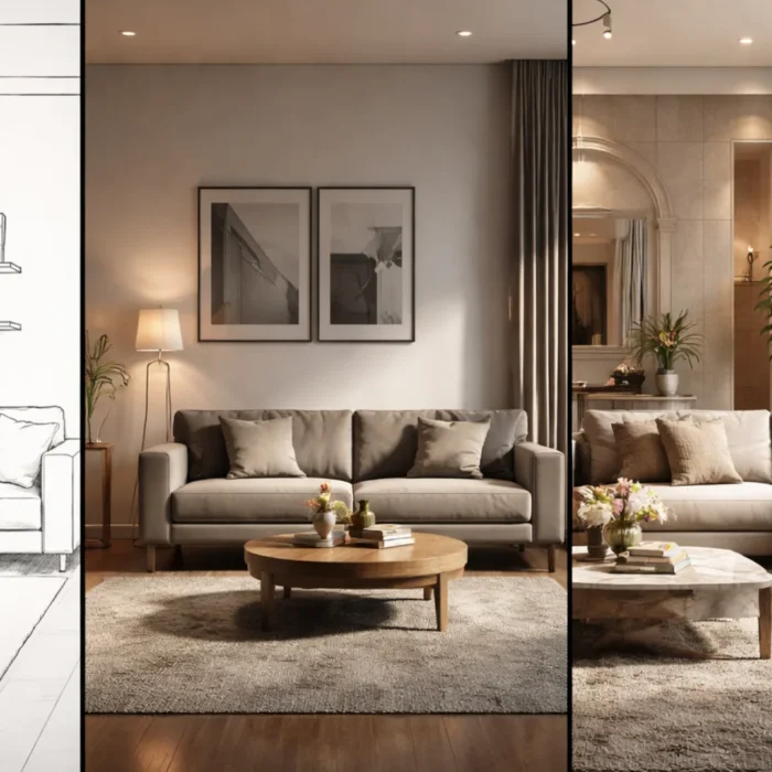 The Evolution of Interior Design Through Architectural Rendering Services